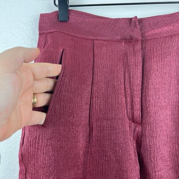 HOUSE OF HARLOW X REVOLVE Vincent Pant in Raspberry Red, Size XS - Picture 3 of 7